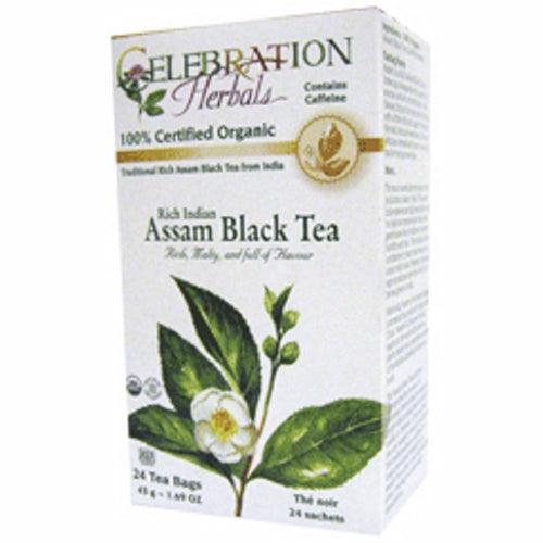 Organic Assam  Black Tea 24 Bags by Celebration Herbals