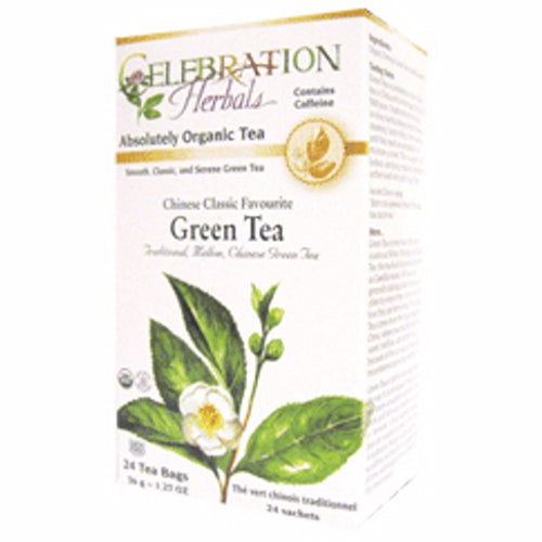 Chinese Classic Favorate Green Tea 24 Bags by Celebration Herbals