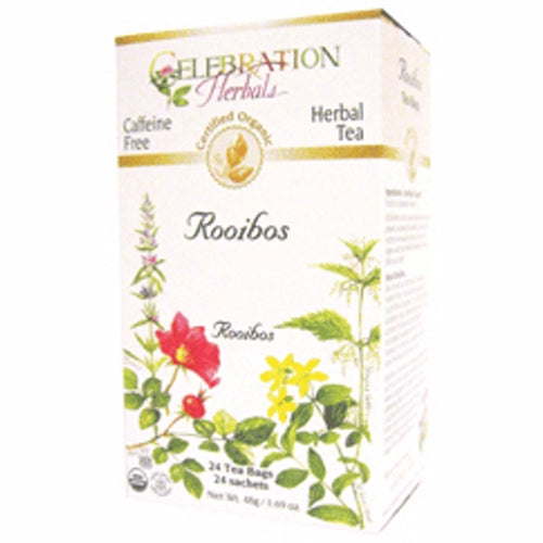 Herbal Orange Roobios Red Tea 24 Bags by Celebration Herbals