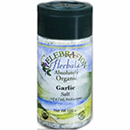 Organic Garlic Salt 4 Oz by Celebration Herbals