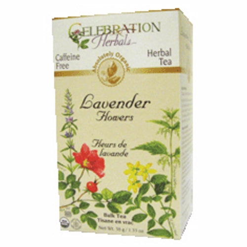 Organic Lavender Flowers Tea 38 grams by Celebration Herbals