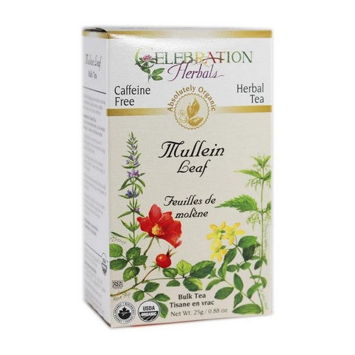 Organic Mullein Leaf Tea 25 Grams by Celebration Herbals