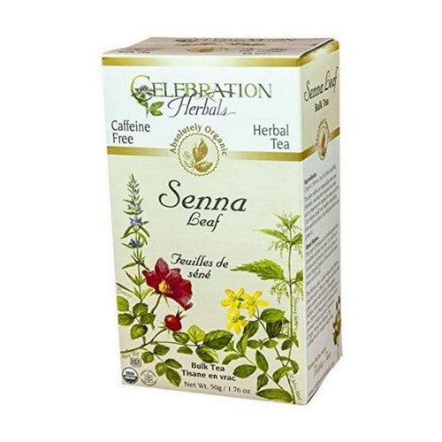 Organic Senna Leaf Tea 50 Grams by Celebration Herbals