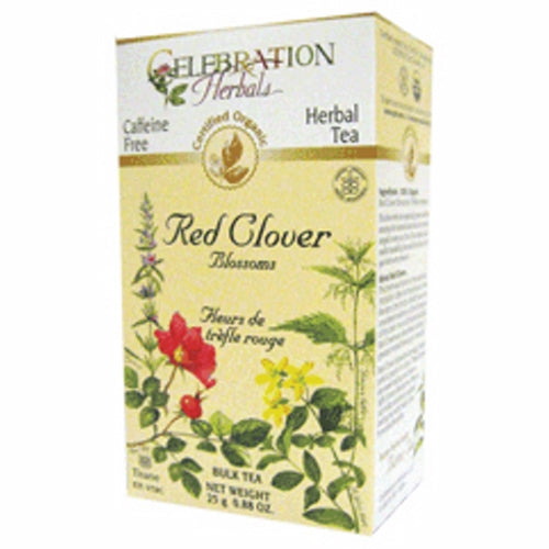 Organic Red Clover Blossoms Tea 25 grams by Celebration Herbals