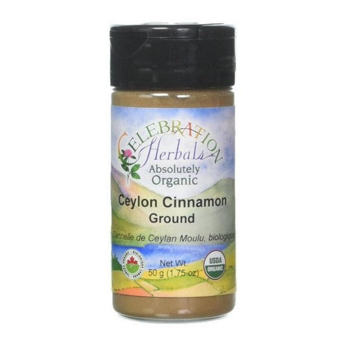 Organic Cinnamon Ground 43 Grams by Celebration Herbals