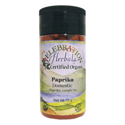 Organic Paprika Domestic 58 grams by Celebration Herbals