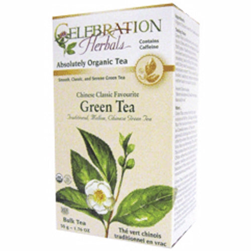 Organic Chinese Green Tea Classic 50 grams by Celebration Herbals