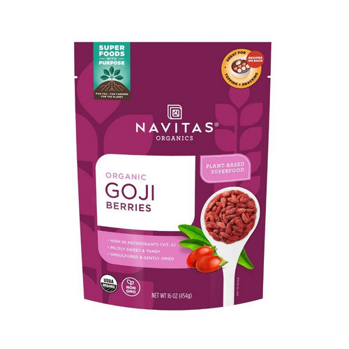 Organic Goji Berries 16 Oz by Navitas Organics