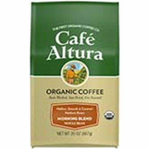 Morning Blend Whole Bean Coffee 1.25 lbs by Cafe Altura
