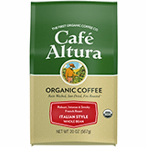 Italian Roast Whole Bean Coffee 1.25 lbs by Cafe Altura