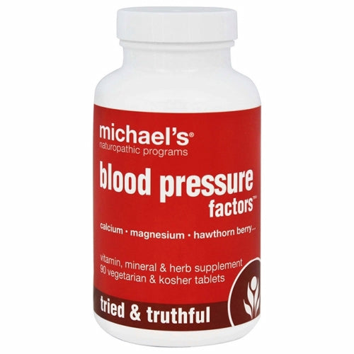 Blood Pressure Factors 90 Tabs by Michael's Naturopathic