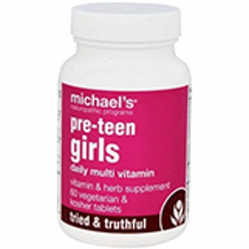 PreTeen Girls Daily Multi Vitamin 60 Tabs by Michael's Naturopathic