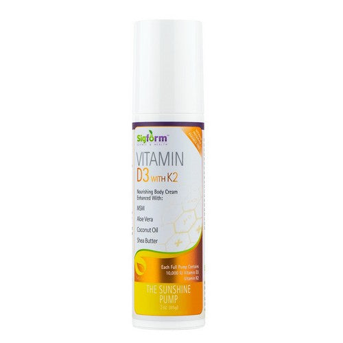 Vitamin D3 & K2 Cream 3 Oz by Sigform