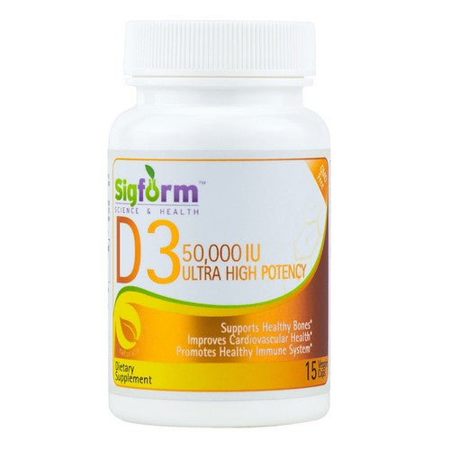 Vitamin D3 15 Caps by Sigform