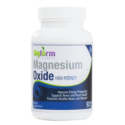 Magnesium Oxide 90 Caps by Sigform
