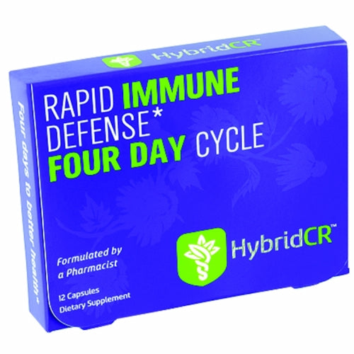 HybridCR Rapid Immune Defense 12 Caps by Hybrid Remedies