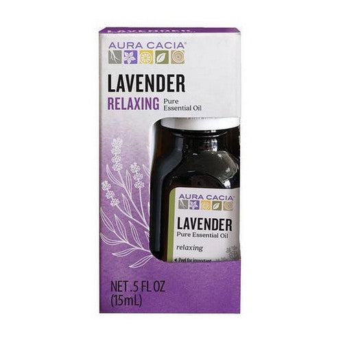 Essential Oil Lavender 0.5 Oz by Aura Cacia