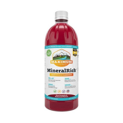 Mineralrich Liquid Minerals Supplement 32 Oz by Maximum Living