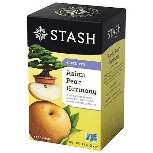 Asian Pear Harmony Green Tea 18 Count by Stash Tea
