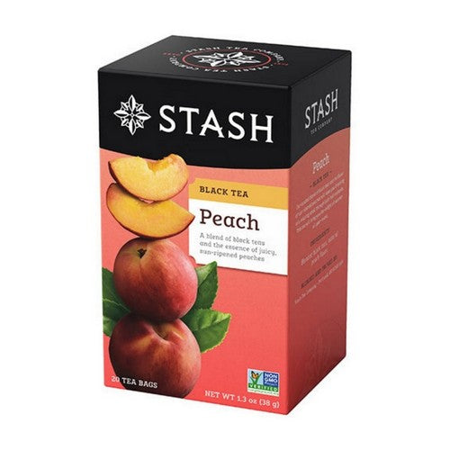 Black Tea Peach 20 Bags by Stash Tea