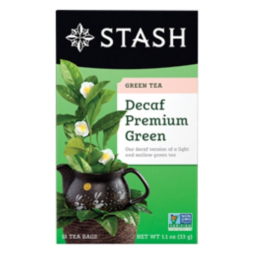 Decaf Premium Green Tea 18 Count by Stash Tea