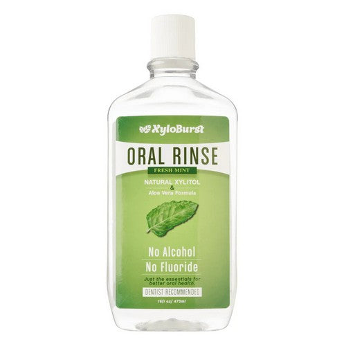 Xylitol Mouthwash Spearmint 16 oz by Xyloburst
