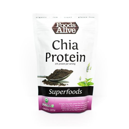 Organic Chia Protein Powder 8 Oz by Foods Alive