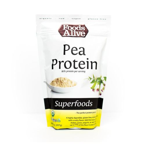 Organic Pea Protein Powder 8 Oz by Foods Alive