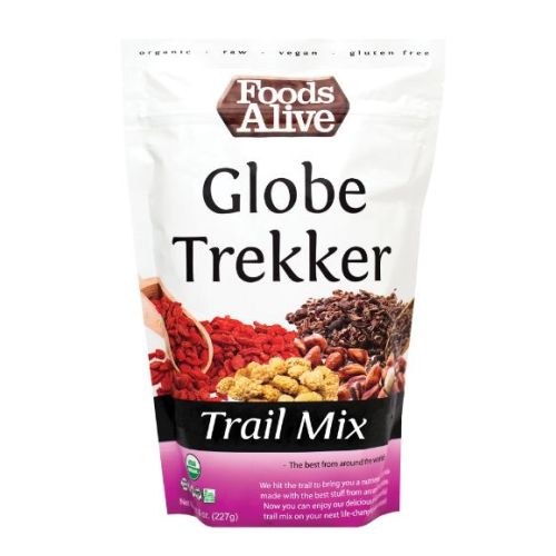 Organic Globe Trekker Trail Mix 8 Oz by Foods Alive