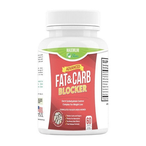 Fat and Carb Blocker 60 Caps by Maximum Slim