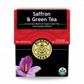 Saffron & Green Tea 18 Bags by Buddha Teas