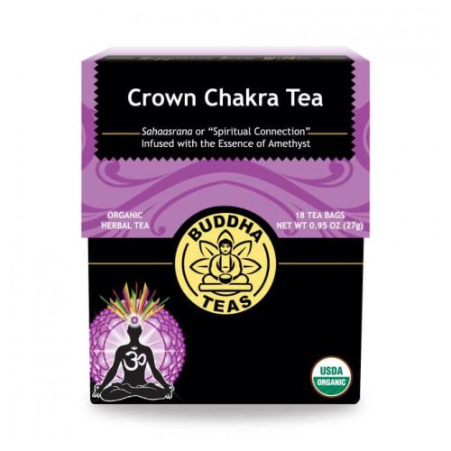 Organic Chakra Tea Crown 18 Bags by Buddha Teas
