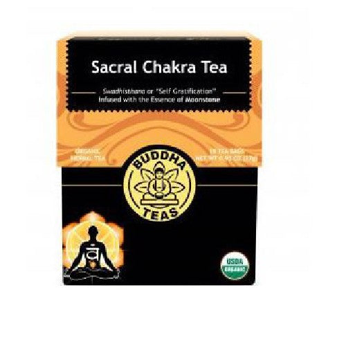Organic Sacral Chakra Tea 18 Bags by Buddha Teas