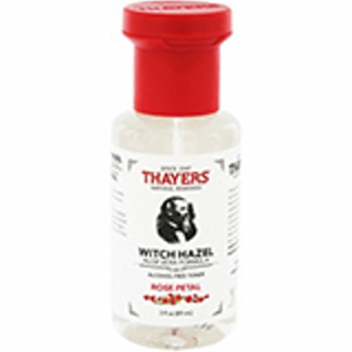 Witch Hazel Alcohol-Free Toner Rose Petal 3 Oz by Thayers