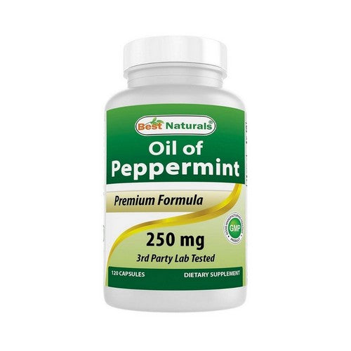 Oil Of Peppermint 120 Caps by Best Naturals