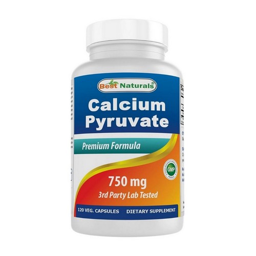 Calcium Pyruvate 120 Veg Caps by Best Naturals