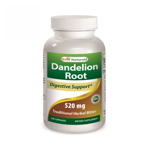 Dandelion Root 250 Caps by Best Naturals