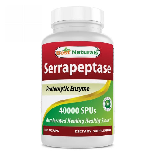 Serrapeptase 180 Caps by Best Naturals