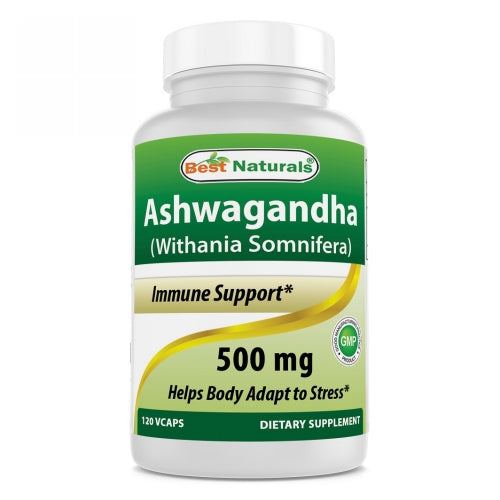 Ashwagandha 120 Caps by Best Naturals
