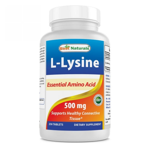 L-Lysine 250 Tabs by Best Naturals