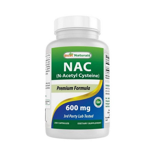 Nac N-Acetyl Cysteine 250 Caps by Best Naturals