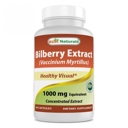 Bilberry Extract 90 Caps by Best Naturals