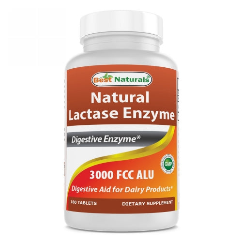 Lactase Enzyme 180 Tabs by Best Naturals