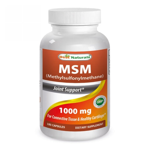 MSM 180 Caps by Best Naturals