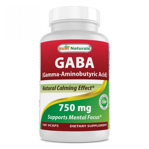 Gaba 100 Veg Caps by Best Naturals