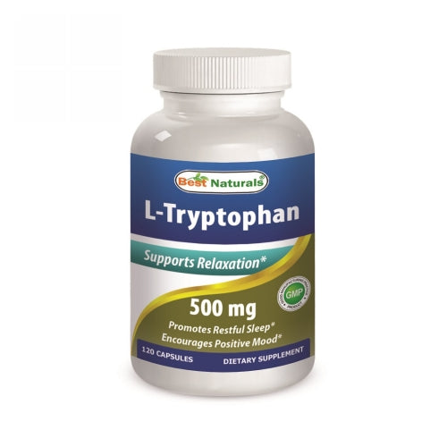 L-Tryptophan 120 Caps by Best Naturals