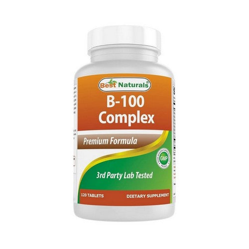 B 100 Complex 120 Tabs by Best Naturals