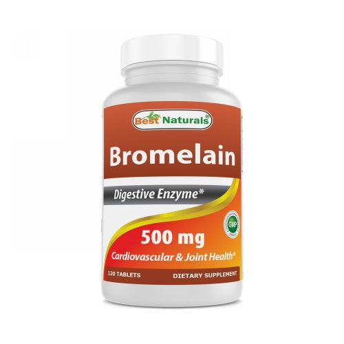Bromelain 120 Tabs by Best Naturals