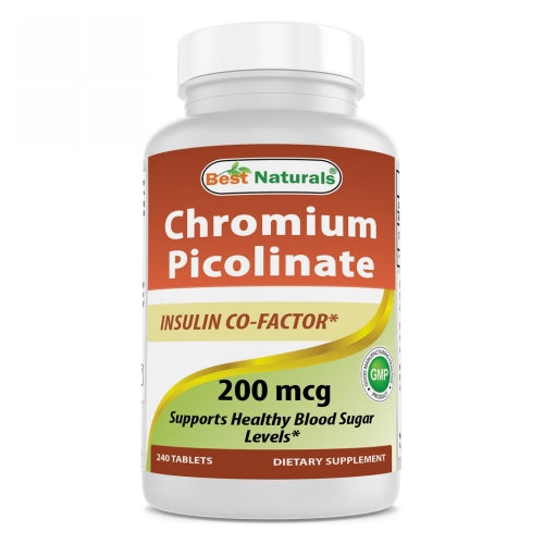 Chromium Picolinate 240 Tabs by Best Naturals