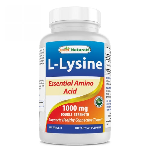 L-Lysine 180 Tabs by Best Naturals